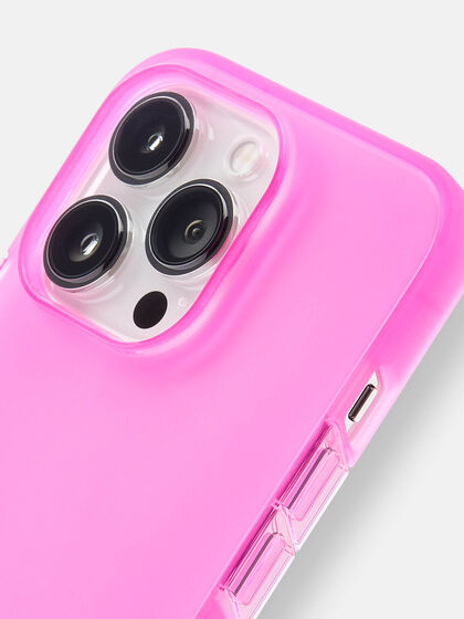BodyGuardz Solitude Case (Neon Pink) for Apple iPhone 13 Pro, , large